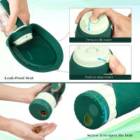 Botella De Agua Para Perro 2 En 1 Alimentador Portátil Antigoteo Dispensador De Bebida Para Caminar Y Senderismo - details 1