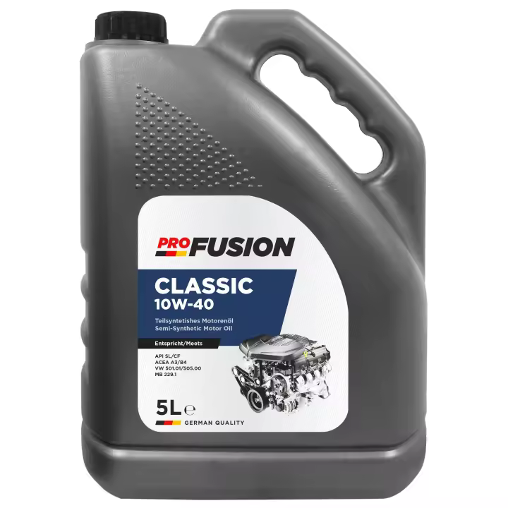 ProFusion Aceite para Motores Gasolina y Diésel - Lubricante para Coche 10w40 5L - 1