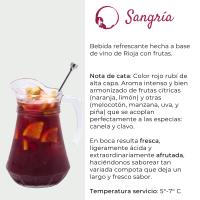 DESTILERIAS RIOJANAS 🍇 Sangría 12º Tinta en Bag In Box 15L 📦 Vive la esencia de La Rioja con la Sangría Tinta 12º en Cómodo Formato Caja con Bolsa de 15 Litros. - details 0