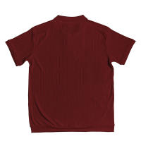 Polo de manga corta con solapa elástica de seda helada de secado rápido para hombre de verano americano - details 37
