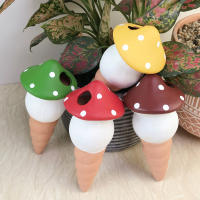 4Pcs Autónomo Riega Plantas Cerámica Portátil Espigas De Sombrilla Self-Watering Pequeño Globos De Riego Terracota Dispositivo De Jardín - details 2