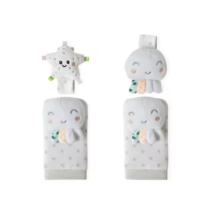 Set de Sonajeros Interbaby para estimular los sentidos del bebé - 1