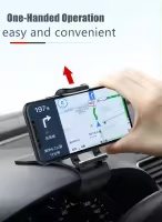 Soporte Universal Para Teléfono Móvil En Coche Montaje En Tablero Giratorio Compatible Con iPhone 15 14 Soporte Para GPS - details 2