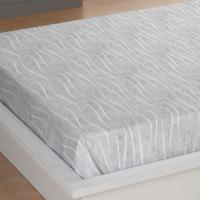 CARPE DIEM Juego de Sábanas de Microfibra Estampada Mod. CALELLI Color Gris - Conjunto de Ropa de Cama 3 o 4 Piezas para Cama 90, 105, 135, 150, 150/160  y 180 cm, Suaves, Transpirables y Confortables, Válidos para Colchones hasta 28 cm de Grosor - details 2