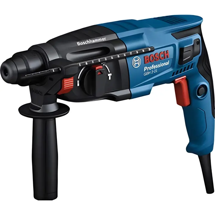 Bosch Professional GBH 2-21 - Martillo perforador combinado (2 J, Ø máx. hormigón 21 mm, SDS plus, en maletín) - 1