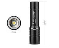 Linterna De Buceo Paweinuo IP8 Con Zoom Telescópico Más Alto Resistencia Al Agua Luz LED T6 Fuente De Poder 18650 Batería Con Cuerda En La Mano - details 2