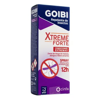 Goibi Antimosquitos Xtreme Forte Spray Repelente, 75 Ml - 1