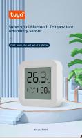 Sensor De Temperatura Y Humedad Tuya Con Pantalla LCD Digital Mini Control Remoto Bluetooth Compatible Con APP Smart Life Google Assistant Alexa - details 0