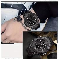 Reloj De Pulsera Digital De Lujo Para Negocios Con Calendario Para Hombres Reloj Analógico-Digital De Moda Y Casual Sin Resistencia Al Agua - details 4