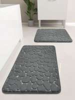 Alfombra baño, alfombra super absorbente hogar, alfombra bonita, alfombra para casa moderna, alfombra hogar 40 x 60 cm - details 0