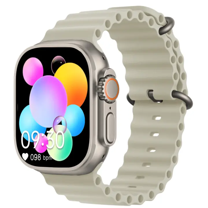 Reloj inteligente HK9 ULTRA SE pantalla 2.01 pulgadas, multilenguaje, llamadas, notificaciones,color negro - 1