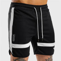 Nuevos 2024 Pantalones Cortos De Fitness Para Hombre Verano Gimnasio Ejercicio Transpirables Malla Secado Rápido Shorts De Playa Deportivos - details 3