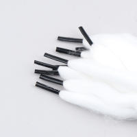 10 Piezas De Algodón Pre Cargado Para Atomizador Accesorios De Herramientas DIY E Coil Conductor De Aceite Paquete Individual Peso Del Paquete: 0 - details 6