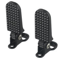 Paredes De Bicicleta De Aluminio Ultraligero 1 Par Pedales De Bicicleta Pies Traseros Para Motocicleta Negro Reemplazo Para Montaña - details 0