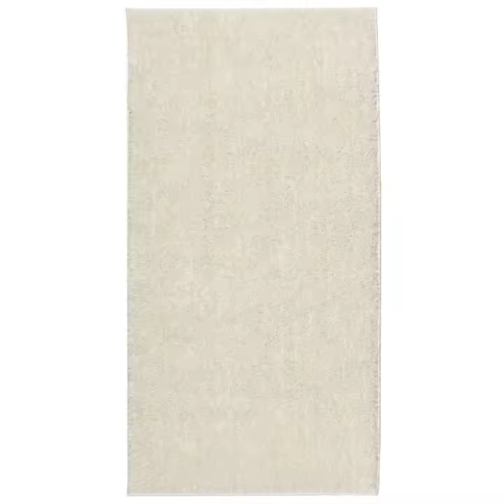 vidaXL Alfombra pelo largo aspecto brillante ISTAN 80x150 cm Color Antracita,  Beige,  Crema y mas Alfombras de área  Alfombra de Piso para Sala de Estar Dormitorio Habitación Salón - 1