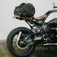 Bolsa Trasera De Motocicleta Vintage Impermeable Universal Bolsa De Viaje Cruzada Monedero De Lona Bolsa De Cola De Motocicleta - details 1