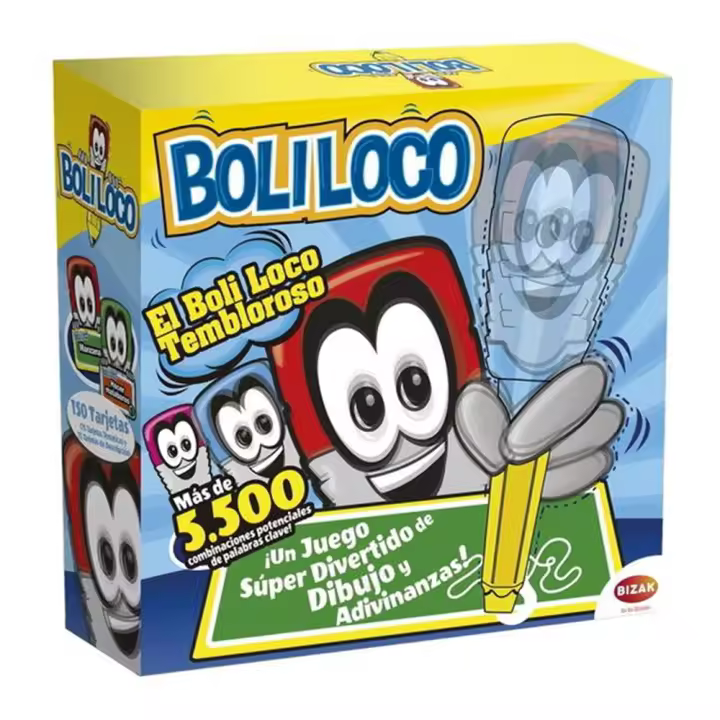 Juego Boli Loco ¡El Juego De Dibujo Y Adivinacion! (Bizak 63391801) - 1