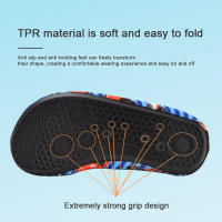 Zapatos De Agua Para Niños Sandalias De Playa Transpirables Y Secado Rápido Antideslizantes Para Natación Y Snorkeling Talla True Fit Para Verano - details 8