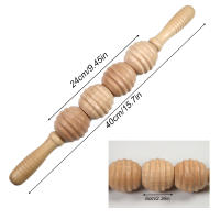 Masajeador De Madera Manuales Para Alivio Del Músculo Herramienta De Terapia Corporal Rodillo De Masaje Para Celulitis Trigger Point Stick - details 5