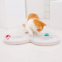 Nuevos Juguetes Para Gatos Alivio De La Boredom Rueda De Juguete Con Bola Para Gatos Y Gatitos Palillo De Cuddling Para El Consumo Físico De Los Mascotas - details 9