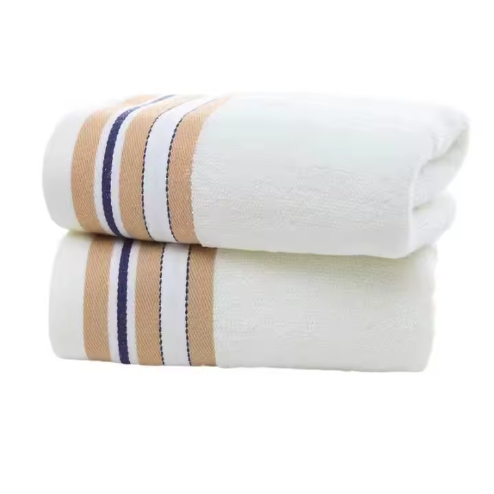 Toallas De Rostro Pura Algodón Para Adultos 2/3 Piezas Lavables Máquina Absorbentes Y Suaves Conjunto De Toallas De Baño Y Lavado - 1