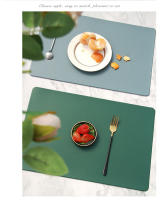 Mantel Individual De Cuero PVC Antideslizante Para Cocina Tapete De Mesa Aislante De Calor Coaster De Vaso Impermeable Para Tazas Y Bollos Decoración Del Hogar - details 8