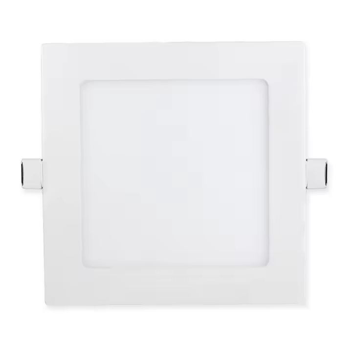 LÚZETE Downlight LED Cuadrado Rupert Blanco Aluminio | Ahorro Energético - 1