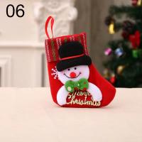 Mini Calcetines De Navidad Con Colgantes De Santa Claus Y Esqueleto De Navidad Calcetines De Regalo Para Árbol De Navidad Decoración De Hogar - details 6