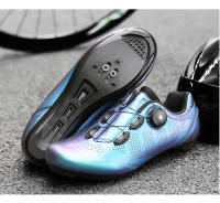 Zapatos De Ciclismo Para Carretera Hombre 2024 Transpirables Con Cierre Self-Locking Ultraligeros Para Bicicleta SPD Zapatillas De Ciclismo MTB - details 6