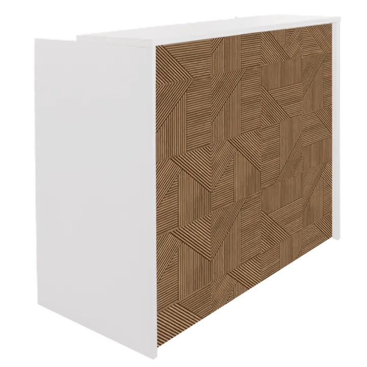 OFILIKE Mostrador Compact Kubic para Negocios y Tiendas. Fácil Montaje - 1