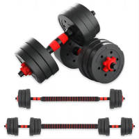 Juego De Mancuernas Ajustables Multifuncionales 3 En 1, Ajustables Con Asa Opcional, Barra Recta, Para Flexiones, 40 Kg, 50kg, Pesas De Gimnasio En Casa Para Hombres - details 1