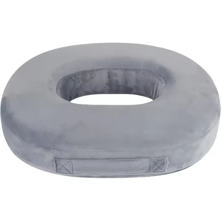 Cojín coxis Cojín ciática Cojín para el coxis Cojín de recuperación Cojín en forma de donuts Cojín para hemorroides para el coxis Para aliviar el dolor de coxis ciática hemorroides y dolor de espalda - 1