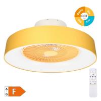 Ventilador de Techo Garsaco Box Fan Niskot, 40W, 57CM, 3 Tipos de Luz, Control Remoto, Ocre - details 0