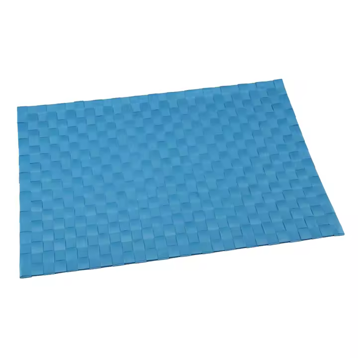 Renberg Mantel Individual Poliéster Azul 30x45 Cm Diseño Liso - 1