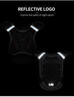 Chaleco De Protección Motocross Para Niños BARBOK Vestido De Armadura Reflector Nocturno Universal Para Niños Materiales PE Y Nylon - details 8