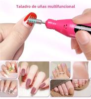 LULAA Máquina De Uñas Eléctrica Portátil Con Conjunto De Corte De Uñas Y Herramientas De Remoción De Polvo De Gel - details 7
