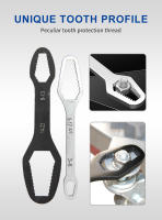 Llave De Desarmar Doble Extremo Multifuncional 3-17mm Y Hexagonal Sólida 8-22mm Para Apretar Tornillos Y Tornillos De Varios Diámetros - details 1