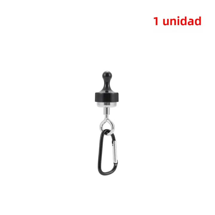 Gancho Magnético Fuerte Para Acampar En Tienda De Campaña Con Anclaje Luz Y Gancho De Tipo D Accesorio Multifuncional De Montañismo - 1