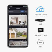 Cámara IP Seguridad FOSCAM C5M 5 MPIX 3K USB-C, BLANCO - details 5