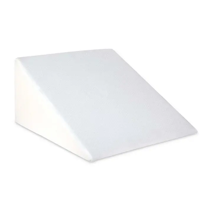 STARLEY-Almohada de cuña de cama para lectura de elevación de pierna de reflujo ácido y soporte de espalda con funda extraíble (40x30x50cm) - 1