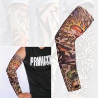 1Pcs Protección Solar Para Braza Deporte Al Aire Libre Fundas De Brazo Floral Para Verano Refrescantes Y Con Diseño De Tatuaje Cubierta UV Para Baloncesto Unisex - details 6