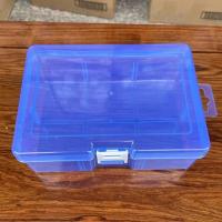 Caja De Almacenamiento Transparente Para Componentes Herramientas Y Joyas Caja De Plástico Para Uñas Organizador Práctico De Herramientas - details 6