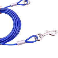 Cable De Atadura Para Perro 3M/5M Con Correa De Acero Inoxidable Para Jardín Y Exterior Resistentes Y Duraderos Para Grandes Perros - details 2