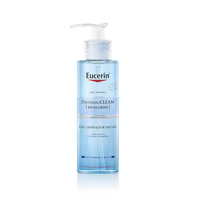 Eucerin Dermatoclean Gel Limpiador Desmaquillante 200ml - 1