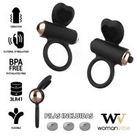 Anillo Vibrador Zeus para Hombre | Estimulador de Clítoris en Forma de Corazón | Potente y Silencioso | Silicona Suave y Ergonómica | Retarda la Eyaculación y Mejora la Erección | Anillo Vibrador Flexible para Pene | Compatible con Todos los Tamaños | - details 0