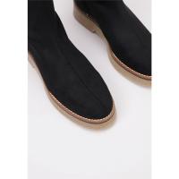 Sandra Fontán BURADA Botines Planos Mujer Negro - details 1