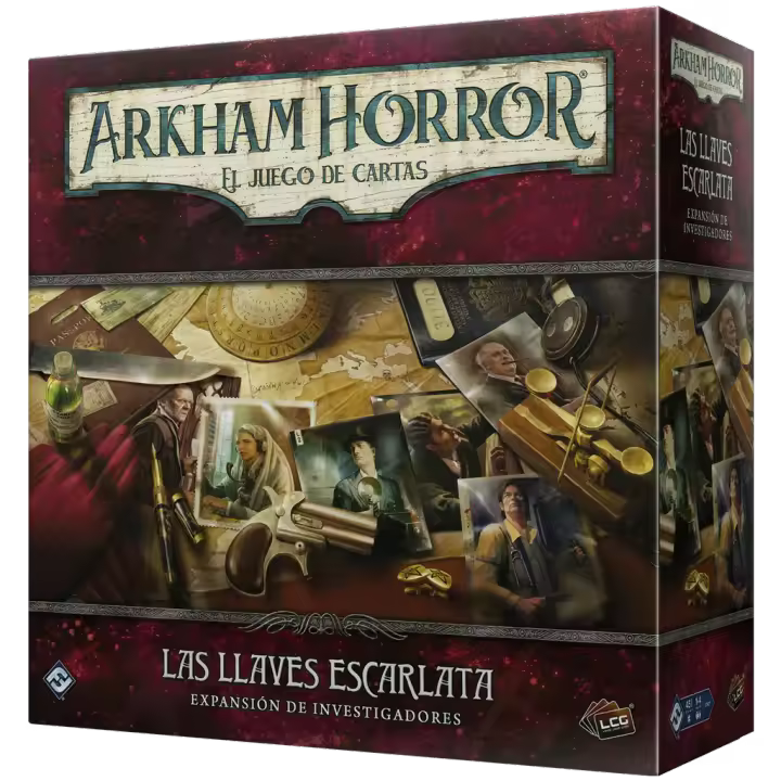 AH LCG: Las Llaves Escarlata exp. investigadores Fantasy Flight Games Arkham Horror LCG - 1