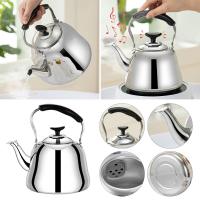 Hervidor De Agua De Acero Inoxidable Con Silbido Gran Capacidad Kettle Para Estufa De Gas Y Inducción Base Calefactor Rápido - details 0