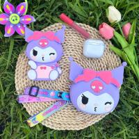 Bolso De Moda Kawaii Hello Kitty Sanrio Pequeño Almacenamiento De Silicona Monedero Figuras De Anime Dibujos Animados Regalo Para Niños - details 11