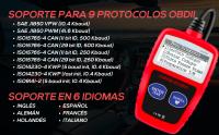 Allstric®️ Obd2 Diagnosis Coche Multimarca en Español. Maquina Diagnosis Coche con Cable. Lectura de fallos (DTC) y Borrar Avería Motor. Lectura de información del vehículo y prueba del sensor O2. - details 2